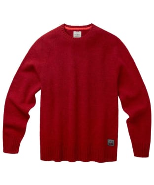 Men's Aubin Prestwick Shetland Crew Sweater - Rust