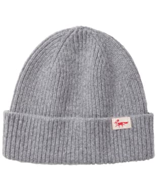 Men's Aubin Pembridge Rib Beanie Hat - Grey