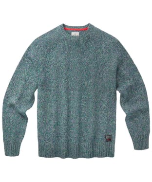 Men's Aubin Ripley Twist Crew Neck Sweater - Green Twist