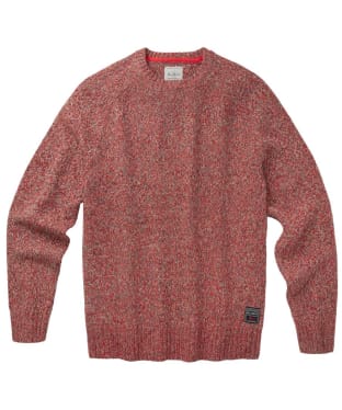 Men's Aubin Ripley Twist Crew Neck Sweater - Rust Twist