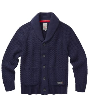 Men's Aubin Frampton Shawl Cardigan - Navy