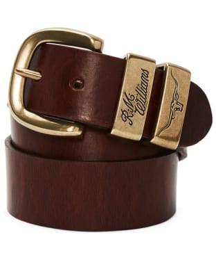 Men's R.M. Williams 1 1/2" Drover Belt - Mid Brown