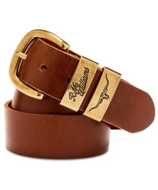 Men's R.M. Williams 1 1/2" Drover Belt - Caramel