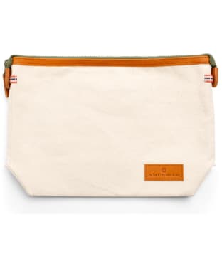 Amundsen Cotton Canvas Wash Bag - Natural