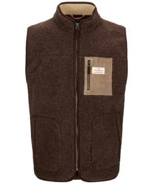 Men’s Amundsen Heroes Wool Fleece Vest - Cowboy