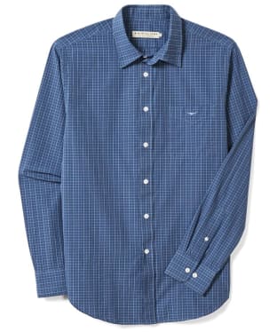 Men's R.M. Williams Field Popover Shirt - Navy