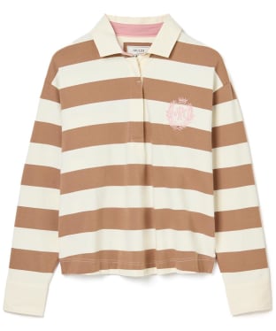 Women's Joules Lara Rugby Shirt - Tan