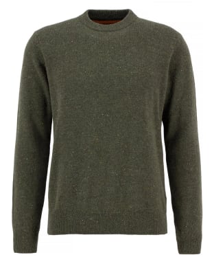 Men's Barbour Tainsbury Crew Neck Sweater - Forest