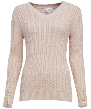 Women's Holland Cooper Seattle V Neck Knit - Oatmeal