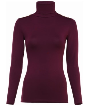 Women’s Holland Cooper Essential Roll Neck - Burgundy