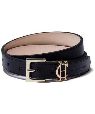 Women’s Holland Cooper Slim Logo Belt - Black