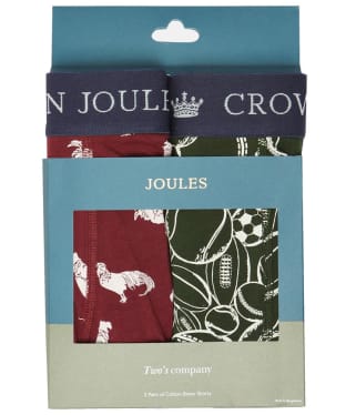 Men's Joules Crown Joules Boxer Shorts - Game Birds