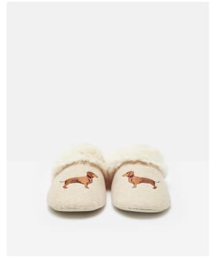 Women's Joules Snippet Luxe Faux Fur Mule Slippers - Dog