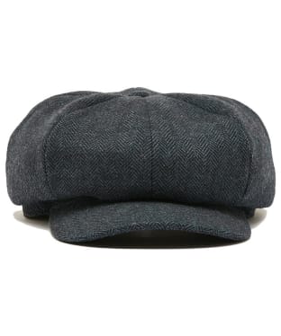 Women's Joules Elvaston Baker Boy Cap - Navy Tweed