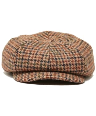 Women's Joules Elvaston Baker Boy Cap - Green Tweed