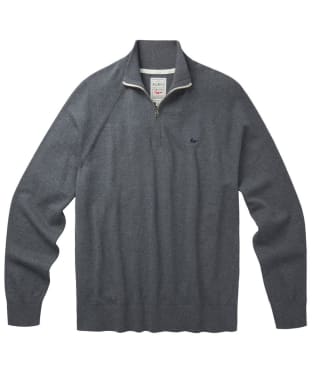 Men's Aubin Bonby Zip Neck Sweater - Charcoal