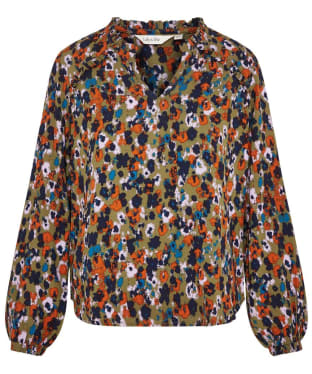 Women's Lily & Me Braidstone Floral Blouse - Olive