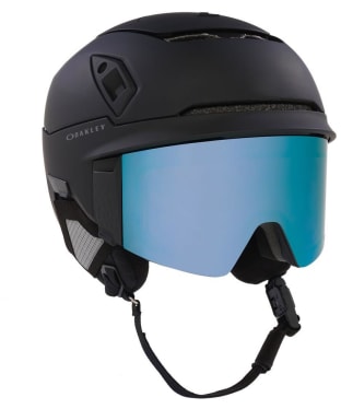 Oakley Mod7 Snow Sports Helmet with Prizm Lens - Blackout / Sapphire Iridescent