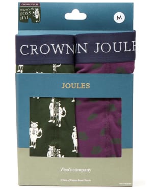 Men's Joules Crown Joules Boxer Shorts - Fox Hat