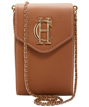 Women's Holland Cooper Knightsbridge Phone Pouch - Tan / Gold