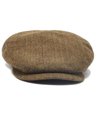 Men's Joules Ashby Flat Cap - Brown Check