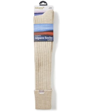 Dubarry Hypoallergenic Alpaca Wool Socks - Oat