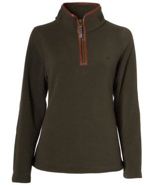 Women’s Holland Cooper Country Fleece Half Zip - Khaki