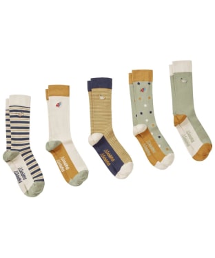 Men’s Schöffel Bamboo Socks – 5 Pack - Game Birds