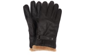 Barbour Leather Gloves 