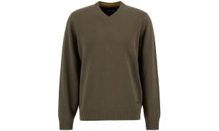 Men's Barbour V Neck Jumpers