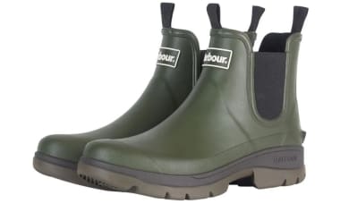 Mens ankle top wellington boots