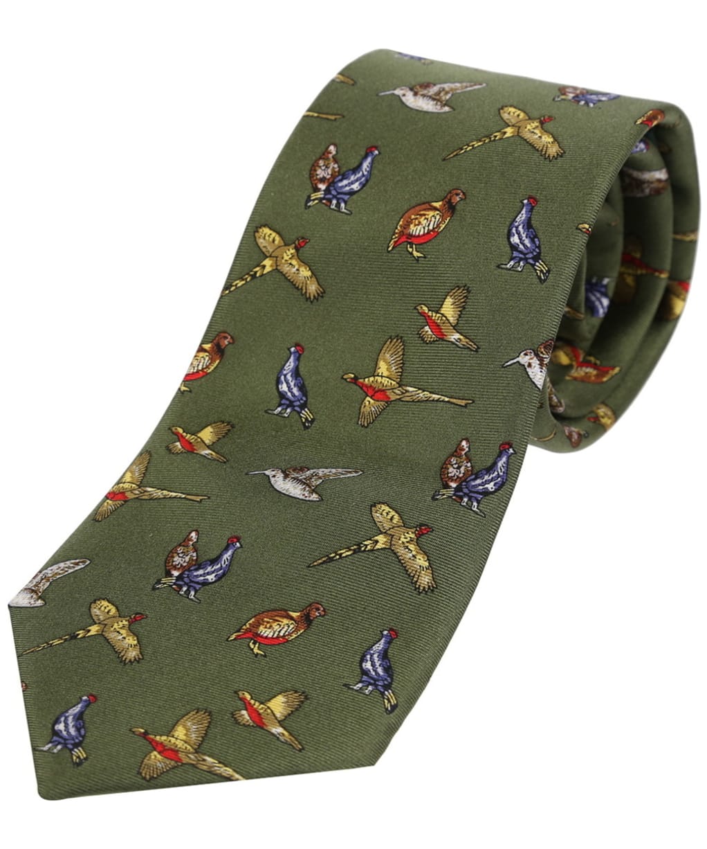 Soprano Country Country Birds Tie - Green