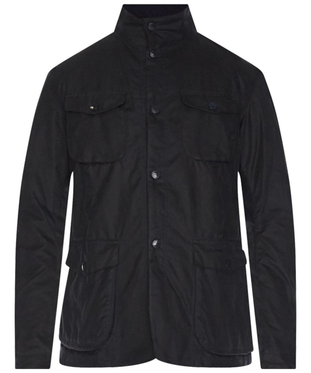 Barbour Ogston Waxed Jacket - Navy