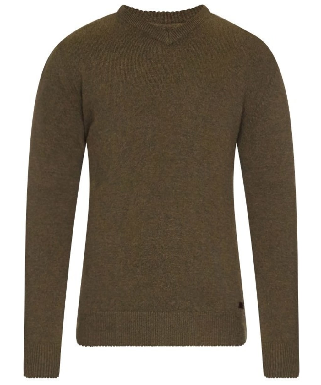 Barbour Nelson Essential V Neck Jumper - Seaweed