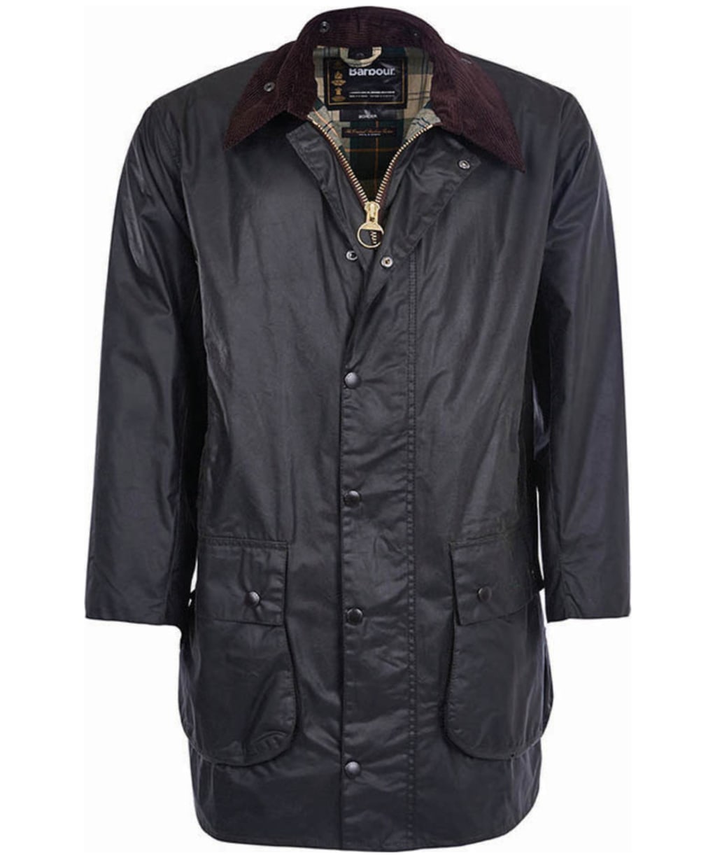 Barbour Border Waxed Jacket - Sage