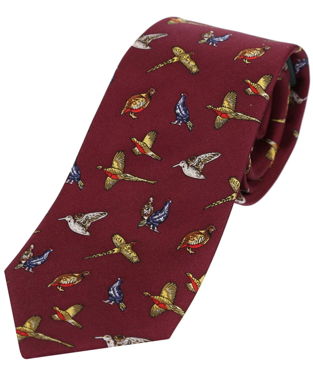 Soprano Country Country Birds Tie - Wine