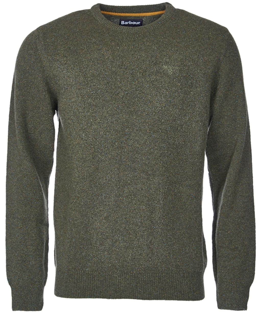 Men’s Barbour Tisbury Crew Neck Sweater - Forest