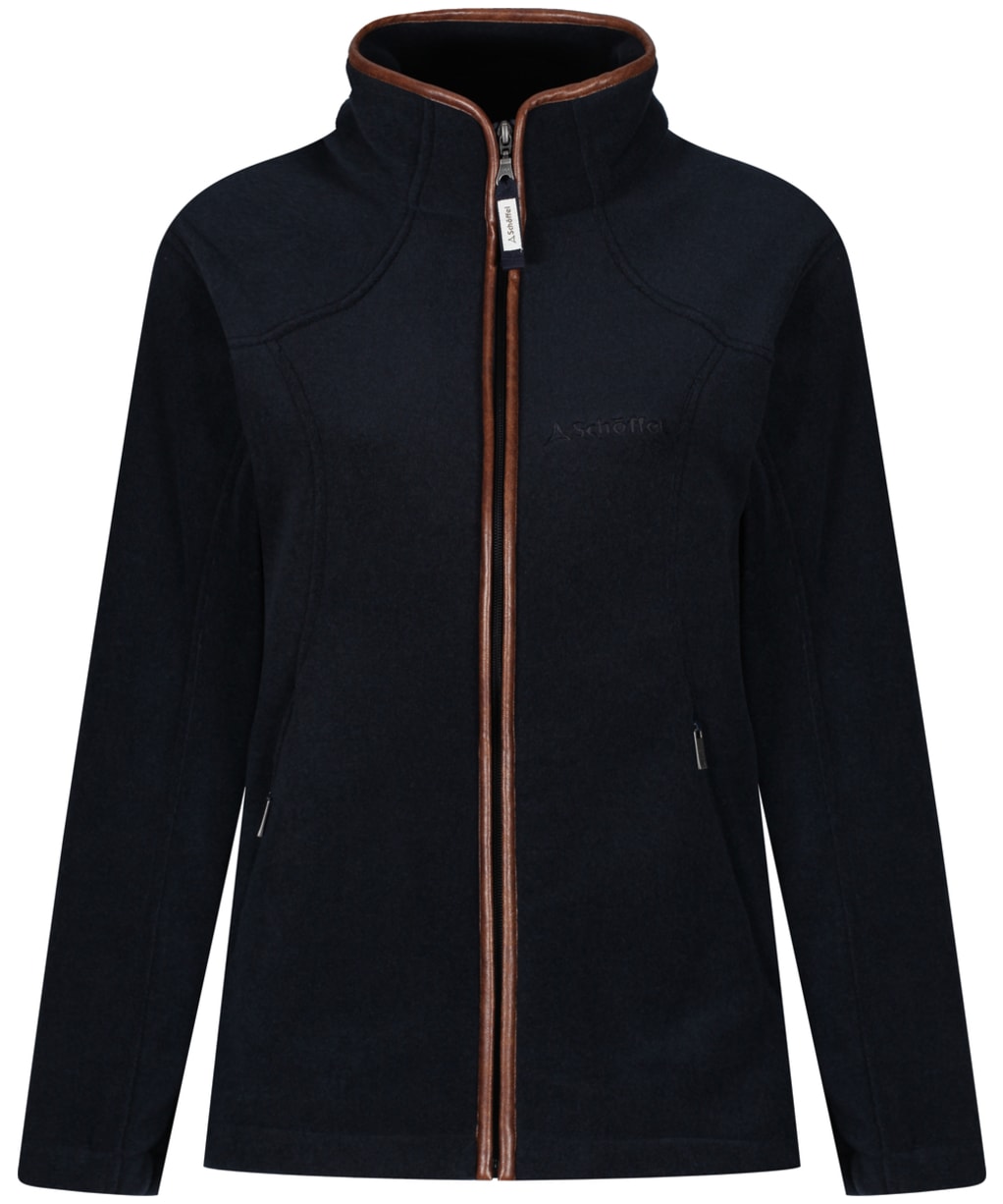 Women's Schoffel Burley Fleece Jacket - Navy 