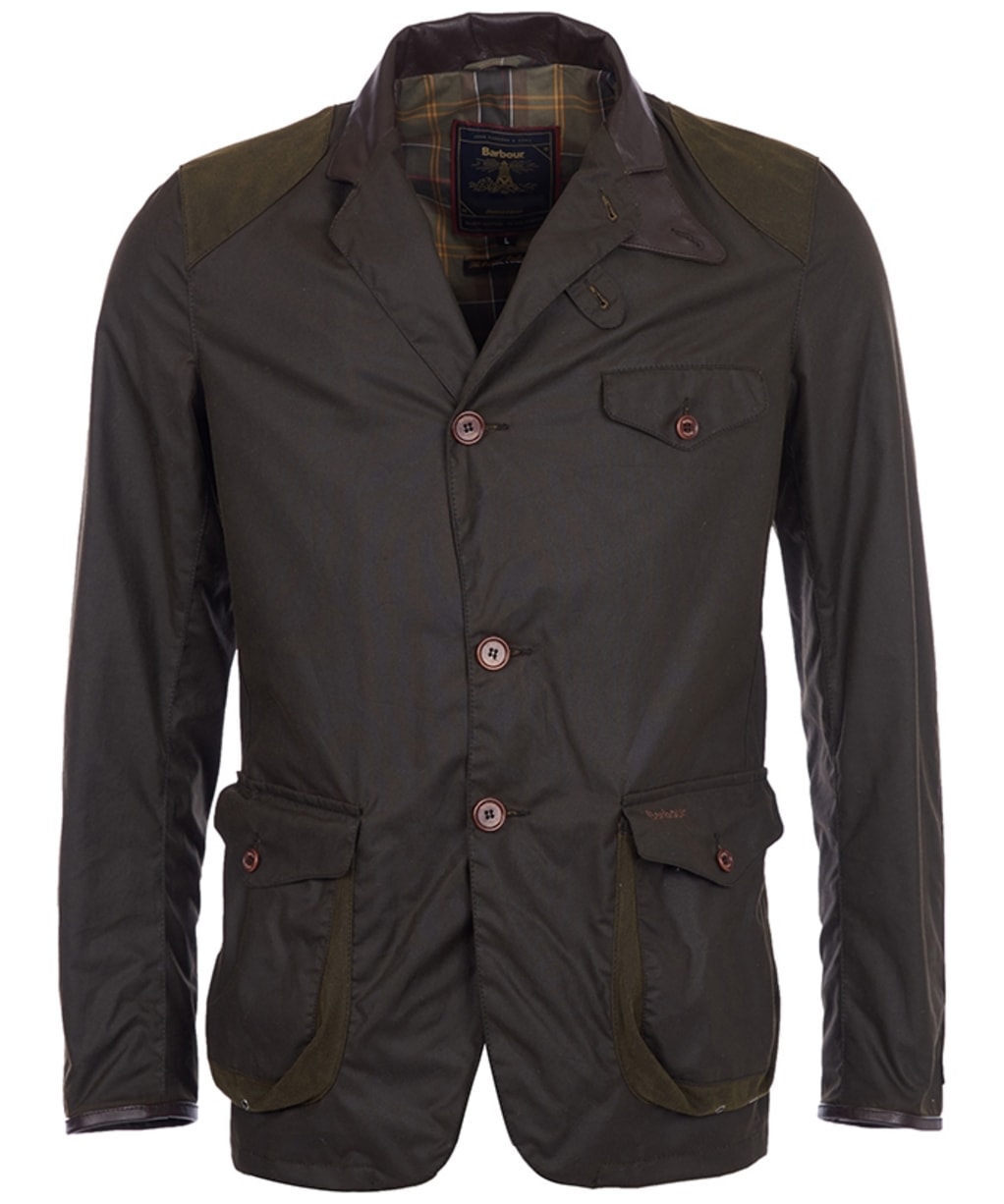 Men's Barbour Beacon Sports Jacket - Olive