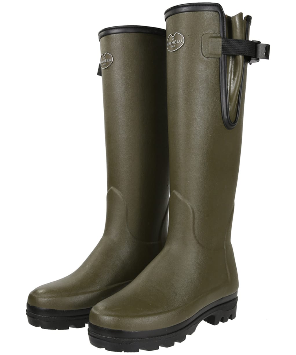 Womens Le Chameau Vierzonord Wellington Boots - Vert Chameau