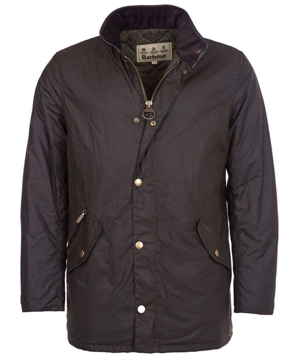 Men's Barbour Prestbury Wax Jacket - Olive
