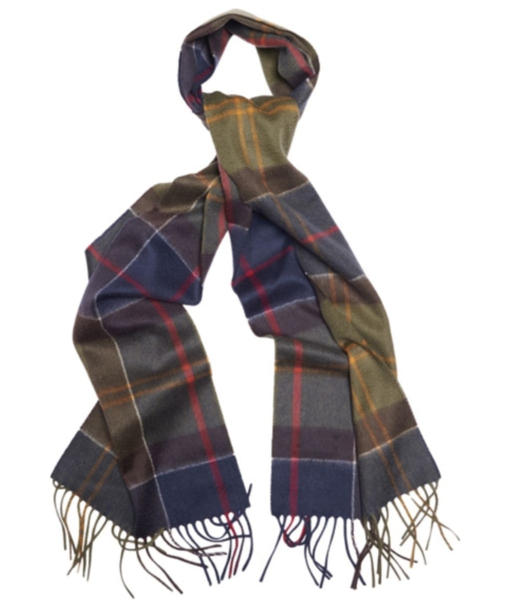 Barbour Tartan Cashmere Scarf - Classic Tartan