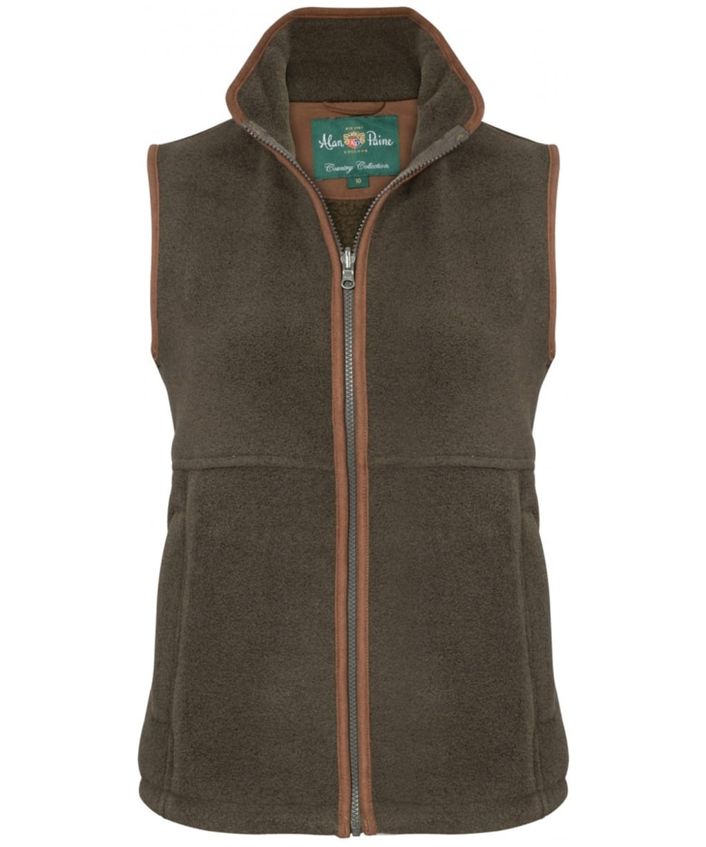 Women's Alan Paine Aylsham Fleece Waistcoat - Green