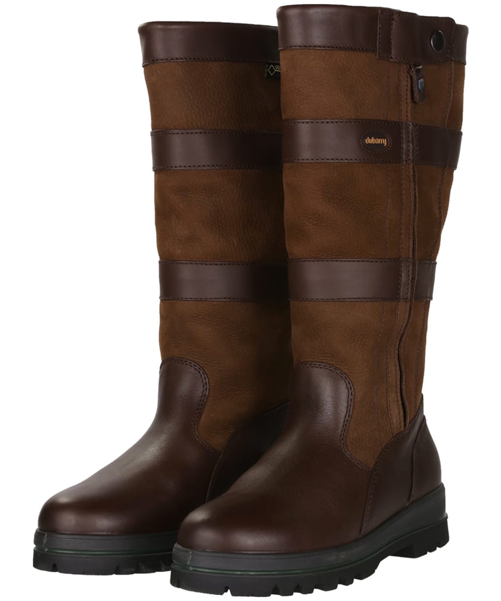 Dubarry Wexford Leather Boots - Walnut