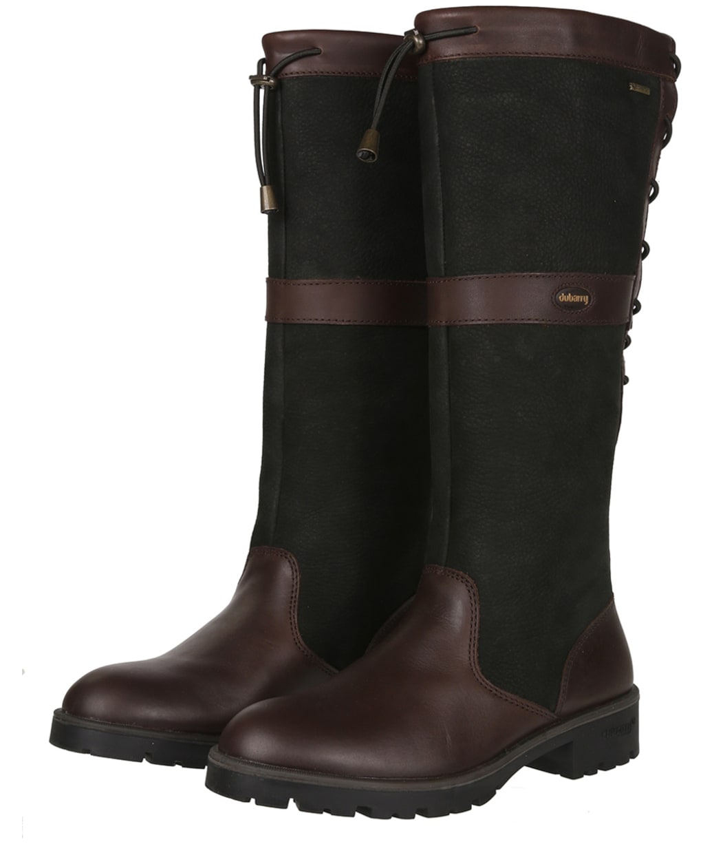 Women's Dubarry Glanmire Boots - Black / Brown