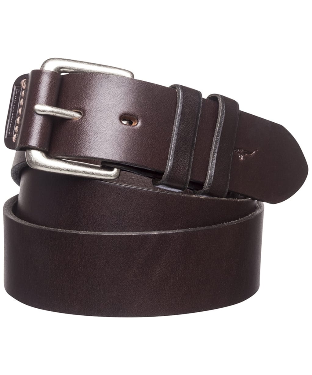 Men's R.M. Williams Covered Buckle Belt - Chesnut
