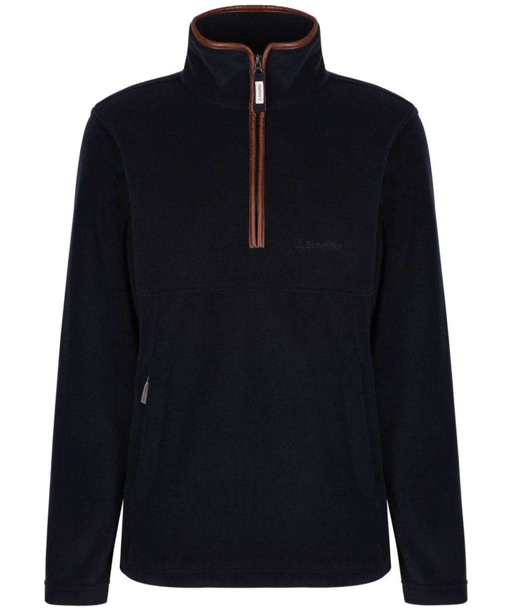 Men's Schoffel Berkeley 1/4 Zip Fleece - Navy 