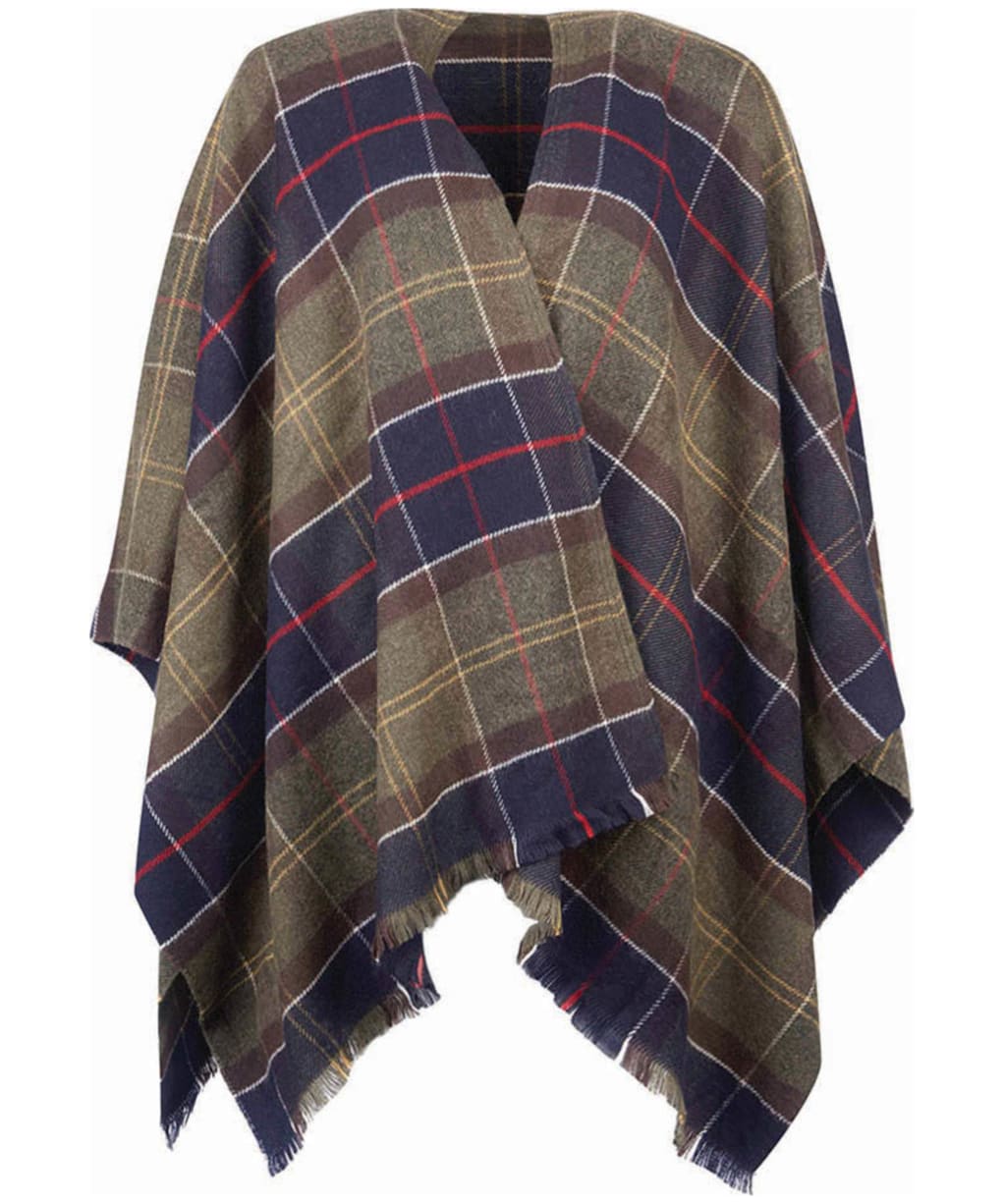 Women's Barbour Staffin Tartan Serape - Classic Tartan