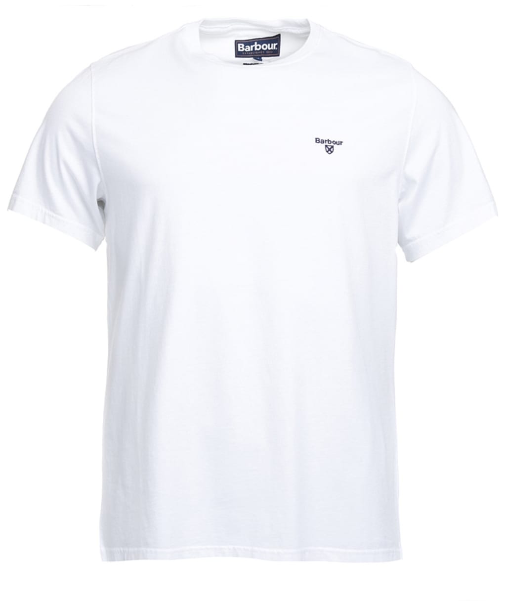 Men's Barbour Sports Tee - White