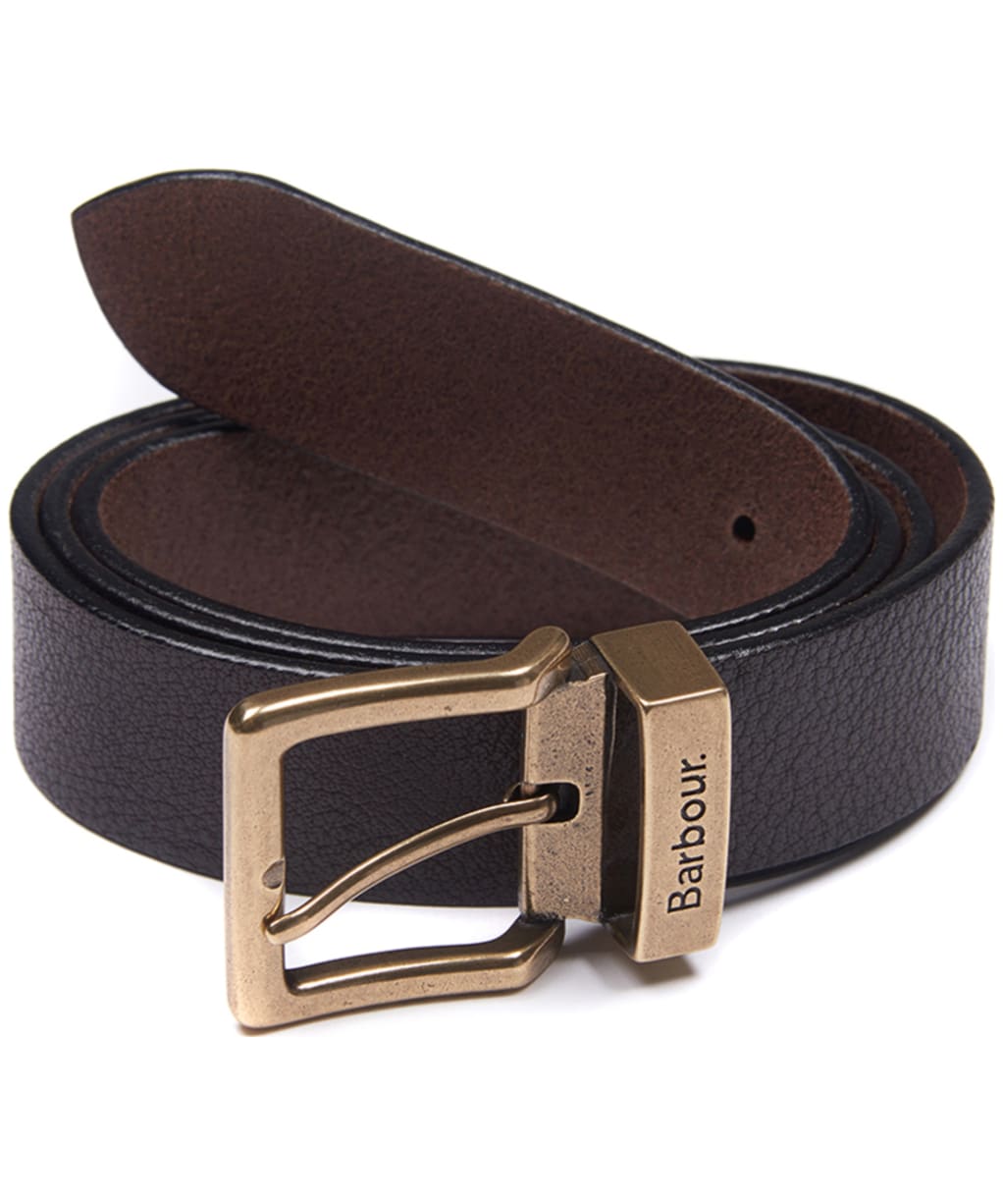 Men’s Barbour Blakely Belt - Dark Brown
